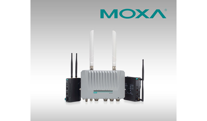 Moxa étend son offre de routeurs cellulaires sécurisés 