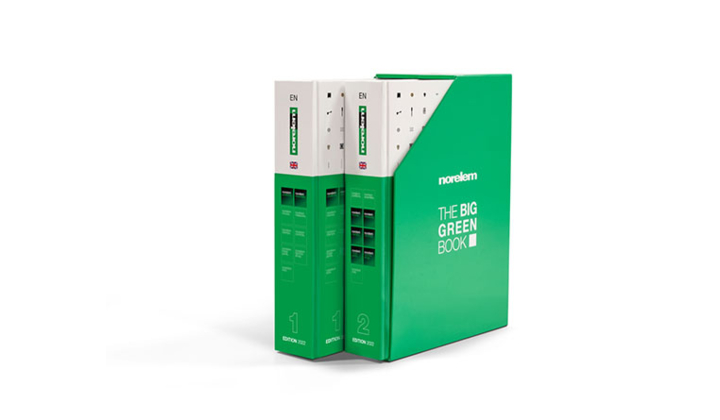 norelem sort la nouvelle édition 2022 du catalogue THE BIG GREEN BOOK 