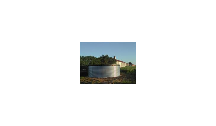 Réservoir d'eau acier galvanisé - SOLUTEC AGRI