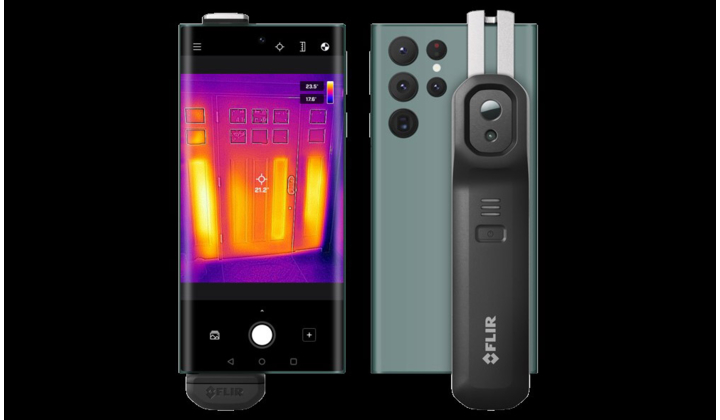 Teledyne FLIR dévoile une double caméra thermique-visible pour smartphone  et tablette - Caméra thermique pour Samsung, Iphone, IPAD, Android