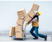 manutention cartons