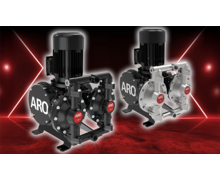 ARO dévoile la nouvelle pompe électrique à double membrane EVO 210